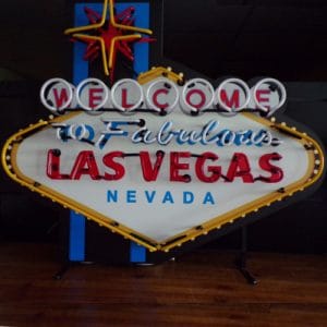 grand neon welcome las vegas