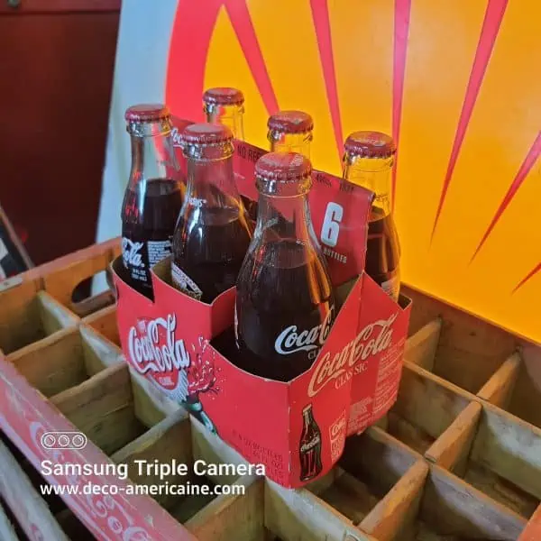 pack 6 bouteilles en verre de coca cola "celebration baseball champions 2002 texas longhorn"
