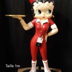 usa / fifties statue de betty boop serveuse en roller (copie)