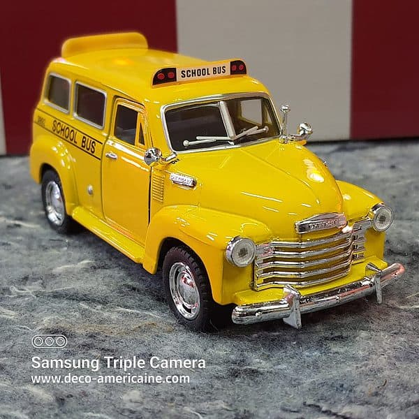 1950 chevy suburban school bus miniature échelle 1/38 12.70cm