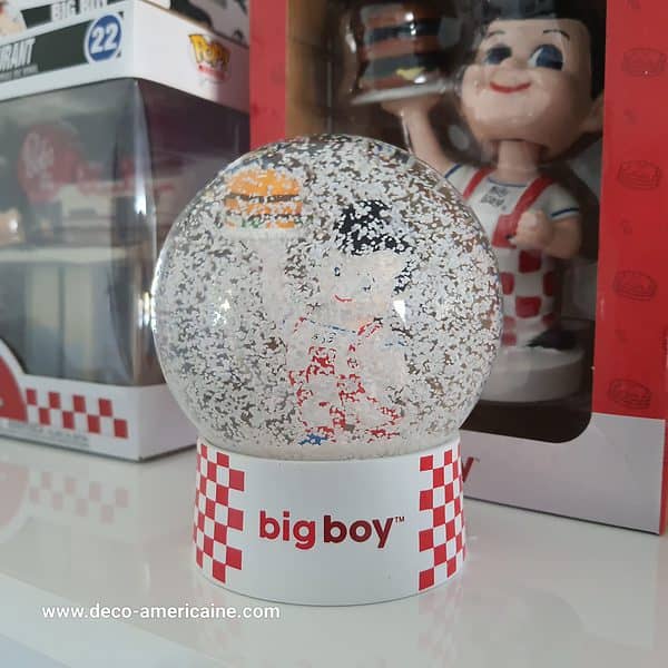 boule à neige bob's big boy avec hamburger edition limitee