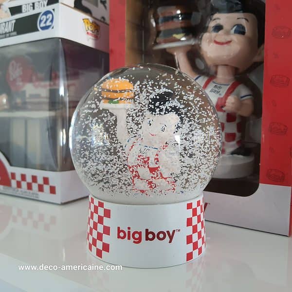 boule à neige bob's big boy avec hamburger edition limitee