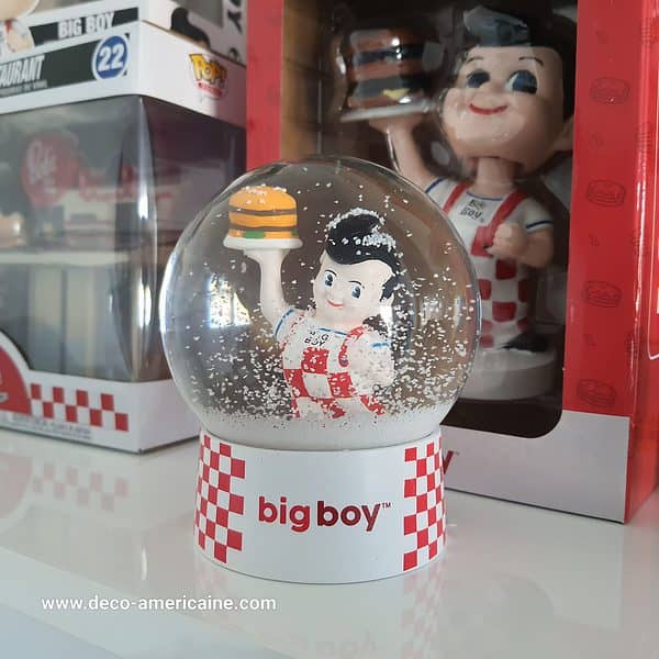 boule à neige bob's big boy avec hamburger edition limitee