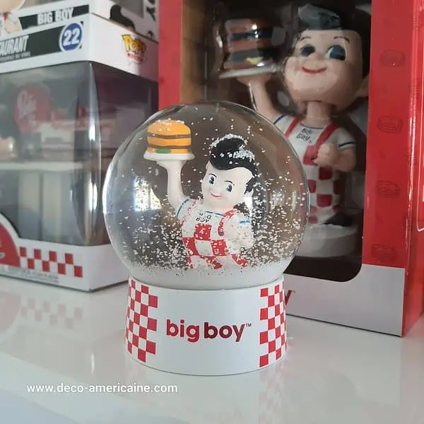 boule à neige bob's big boy avec hamburger edition limitee