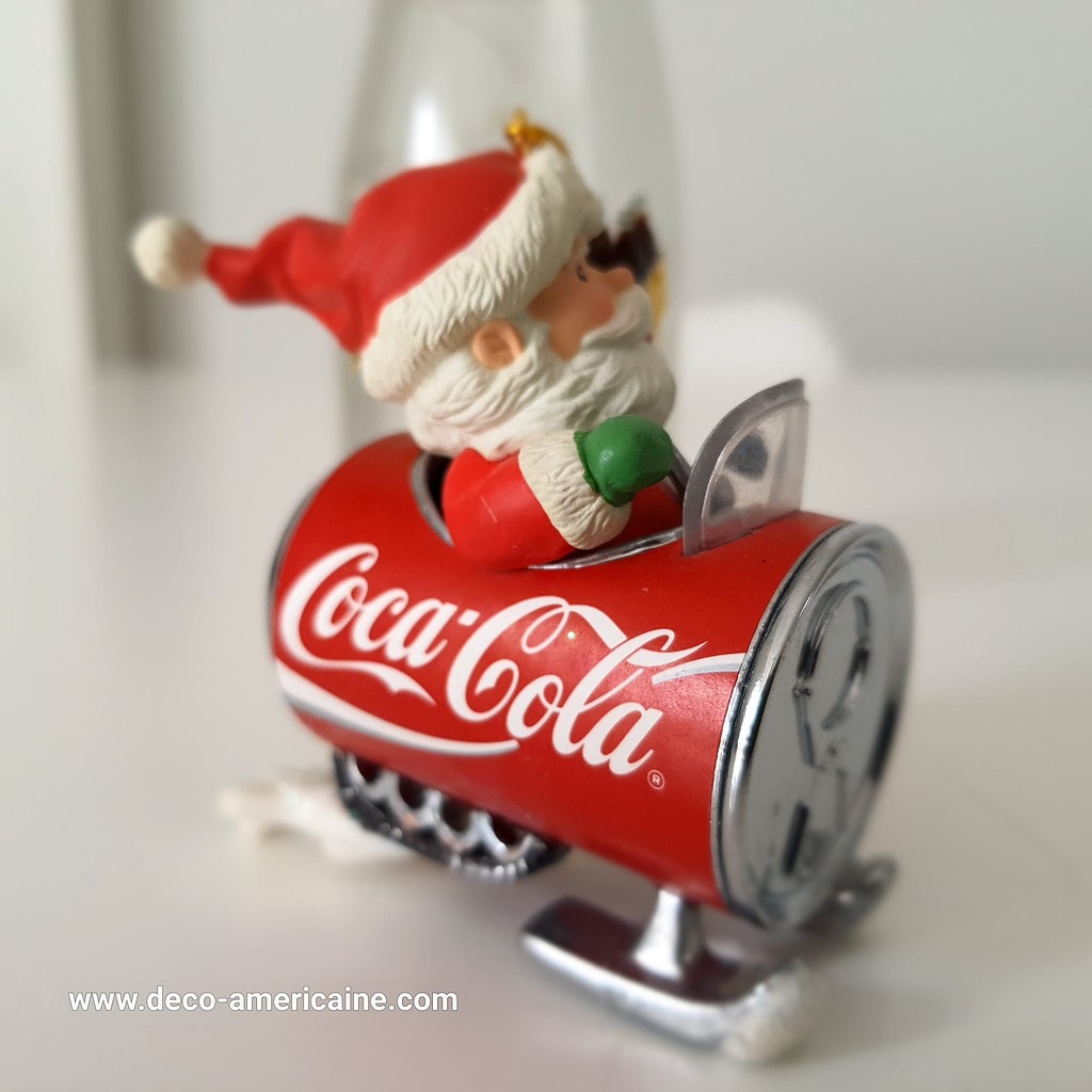 Décoration de Noël Ornement de sapin de Noël CocaCola VINTAGE 1980