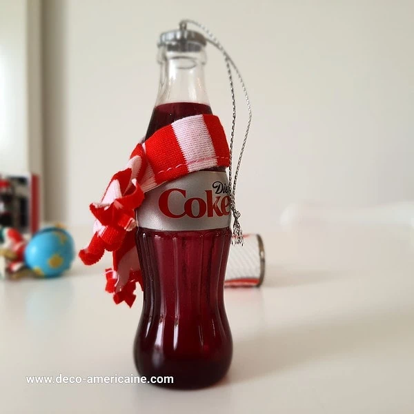 décoration de noël ornement de sapin de noël coca cola vintage 1980's / 1990's (copie)