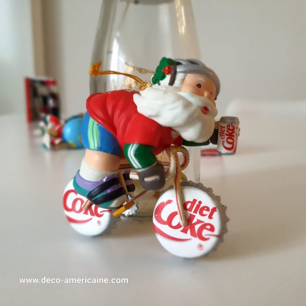 décoration de noël ornement de sapin de noël coca cola vintage 1980's / 1990's (copie)