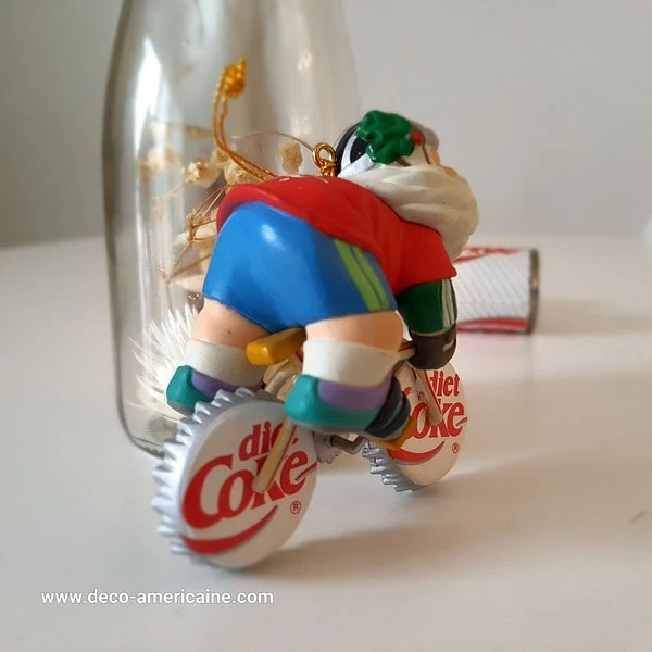 décoration de noël ornement de sapin de noël coca cola vintage 1980's / 1990's (copie)