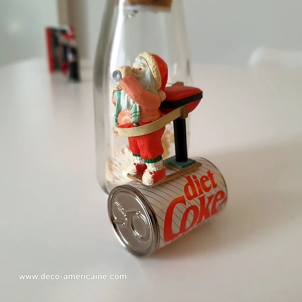 décoration de noël ornement de sapin de noël coca cola vintage 1980's / 1990's (copie)