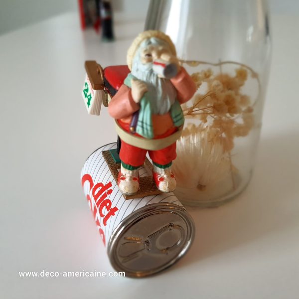 décoration de noël ornement de sapin de noël coca cola vintage 1980's / 1990's (copie)