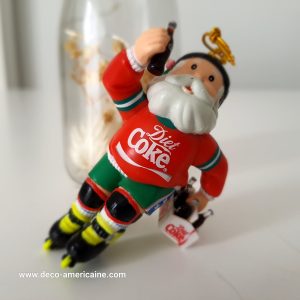 décoration de noël ornement de sapin de noël coca cola vintage 1980's / 1990's (copie)