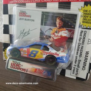 nascar voiture miniature vintage 1995 edition geoff bodine + carte de collection (copie)