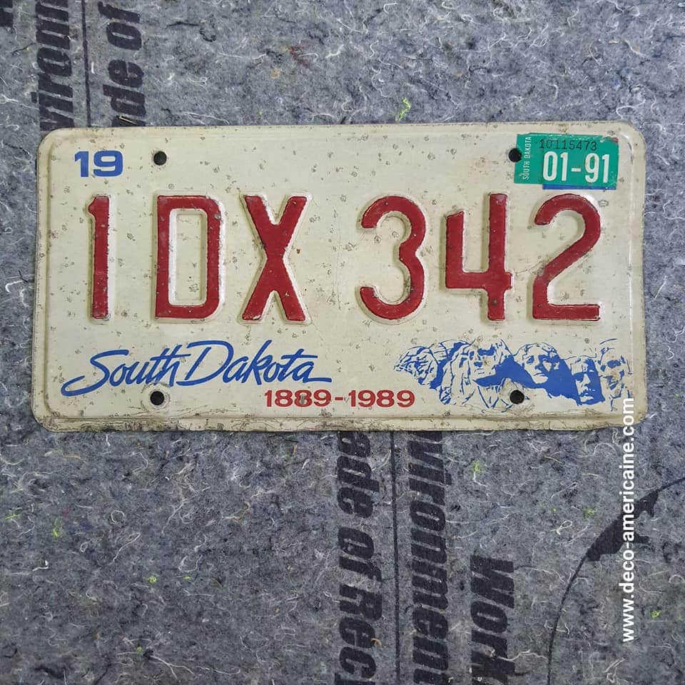Plaque D'immatriculation Américaine, SOUTH DAKOTA Yankton Sioux Tribe