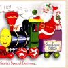 santa dollars billet américain de $2 de collection authentique devise