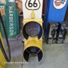feu tricolore américain à 2 voies avec câblé 80cm harley davidson parking
