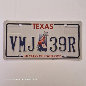 plaque d'immatriculation américaine texas "truck" 6584