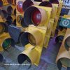 feu tricolore américain à 3 voies avec câblé 110cm jaune (copie)