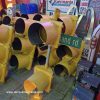 feu tricolore américain à 2 voies avec câblé 120cm avec séquenceur
