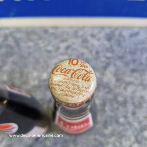 bouteille en verre de coca cola à thématique football americain florida gators