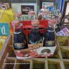 pack 6 bouteilles en verre de coca cola "celebration baseball champions 2002 texas longhorn"