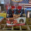 pack 6 bouteilles en verre de coca cola "celebration baseball champions 2002 texas longhorn"