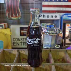 bouteille en verre de coca cola coke classic bottle vintage (copie)