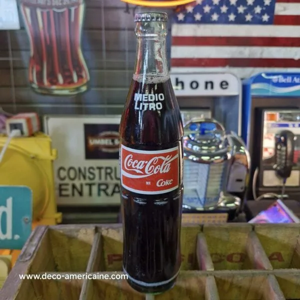bouteille en verre de coca cola coke classic bottle vintage (copie)