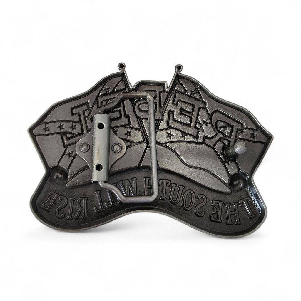 boucle de ceinture américaine confédéré sudiste american by birth southern by the grace of god