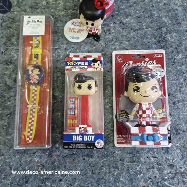 bob's big boy restaurant lot 4 objets de collection