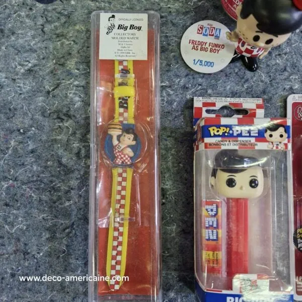 bob's big boy restaurant lot 4 objets de collection