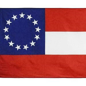 drapeau confédéré imprimé 152cm x 91cm first national 13 stars flag