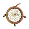 dreamcatcher 5cm native american made usa "chocolate"