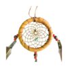 dreamcatcher 5cm native american made usa "gold"