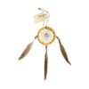 dreamcatcher 5cm native american made usa "gold"