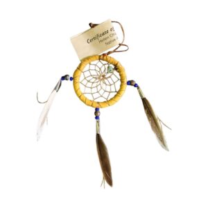 dreamcatcher 5cm native american made usa "whiskey"