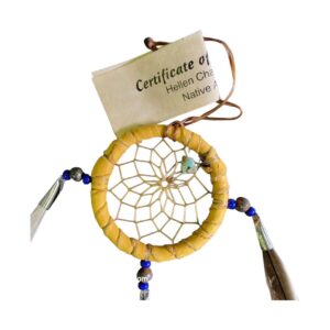 dreamcatcher 5cm native american made usa "whiskey"
