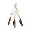 dreamcatcher 7,60cm native american made usa "blanc"
