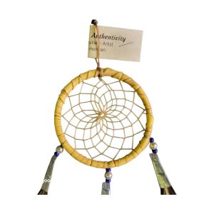 dreamcatcher 7,60cm native american made usa "antique gold"