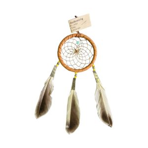 dreamcatcher 7,60cm native american made usa "gold"