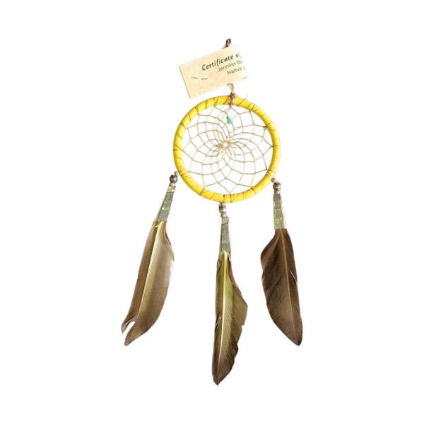 dreamcatcher 7,60cm native american made usa "whiskey"