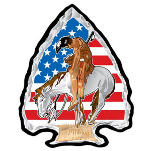 magnet made in usa trail of tears arrowhead