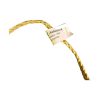 tomahawk "blackhawk" 45cm avec perles et plumes native american made usa