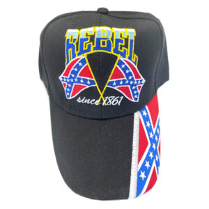 casquette de baseball sudiste drapeau confédéré rebel and proud of it (copie)