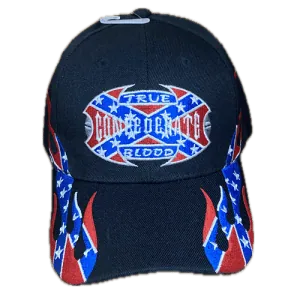 casquette de baseball sudiste drapeau confédéré confederate blood