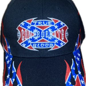 casquette de baseball sudiste drapeau confédéré confederate blood