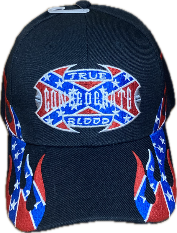 casquette de baseball sudiste drapeau confédéré confederate blood