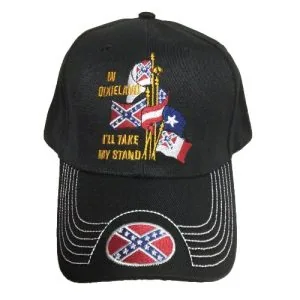 casquette de baseball sudiste drapeau confédéré confederate blood