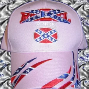 casquette de baseball sudiste drapeau confédéré rebel and proud of it (copie)