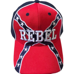 casquette de baseball sudiste drapeau confédéré avec broderie rebel