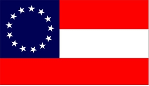 drapeau confédéré imprimé 152cm x 91cm battle flag naval jack (copie) (copie)